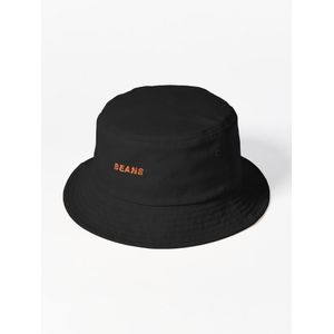 Chapeaux Bob noire Unisexe Haricots (pas de motif) de bonne qualité