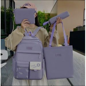 General nsemble Cartable & Sac à Dos Étudiant – Grande Capacité & Style Uni