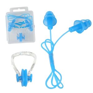 Bouchons D'Oreille De Natation, 5 Paires De Bouchons D'Oreille En Silicone  Réutilisables Avec Pince