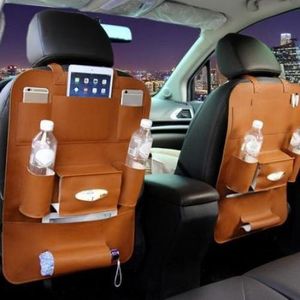 Organisateur de siège arrière de voiture rangement de siège avant sac de  poche pour enfants tapis de voyage automatique, ✓ Meilleur prix au Maroc  et ailleurs