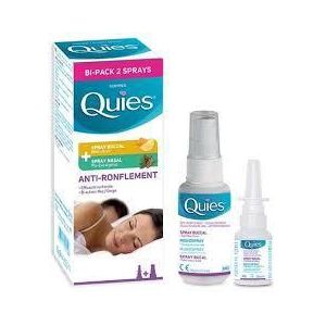 Quies مزدوج مضاد للشخير رذاذان