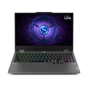Lenovo LOQ 15IAX9E - i5-12450HX - 15.6" FHD - 16Go RAM + 512Go SSD - RTX 2050 4Go - Windows 11 Home – Gris