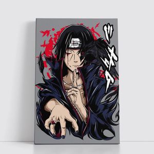 Asian Planet Tableau decoratif sur Toile 25x40 cm pour Anime attack on titan - Naruto - death note - Jujutsu Kaisen  1