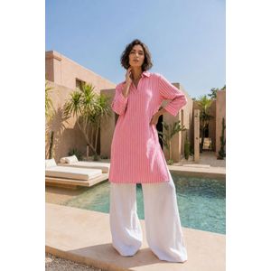 Marwa سترة مخططة - TU868-C-H26 - خطوط وردية