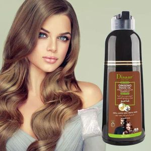 Disaar Nitro Canada Excellent Shampoing dissar colorant rapide de cheveux marron pour homme et femme 400ml