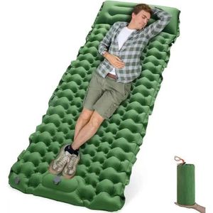Geniatech Mygica Matelas Gonflable Portable avec Oreiller pour Camping Outdoor