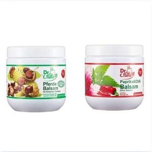 Farmasi 2PCS د. سي. تونا بابريكا تشيلي وبلسم للخيول 500 مل