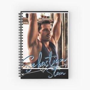Sebastian Stan Spiral Notebook Bloc note