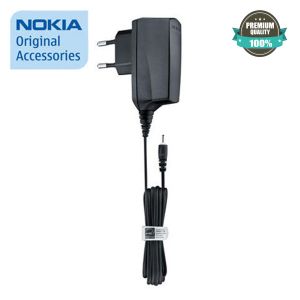 Nokia شاحن AC-4E الأصلي - لهواتف نوكيا 101، 1616، 1661، 1662، 1680 كلاسيك، 1800، و2220 - موصل 2.0 مم
