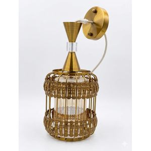 Home ثريا ملكية معلقة – لون ذهبي عتيق وكريستال فاخر