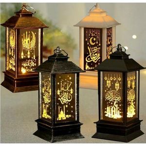Lanterne Ramadan LED Suspendue, Lampe Décorative Islamique à Main ou Suspension, Éclairage Ambiance Maison