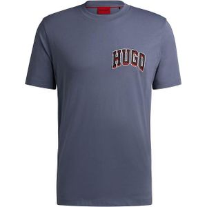Hugo T-shirt Dasko pour Homme  - 100% coton - Bleu