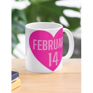 14 février. Joyeuse Saint-Valentin Mug classique