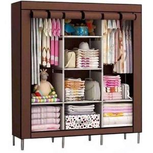 Armoire de Vêtements en Tissu pour Chambre à coucher