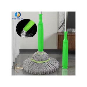 Mop Rond Ultra Absorbant Vert – Nettoyage Sans Effort