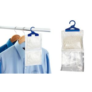 3 sachets absorbeurs d'humidité à suspendre spécial vêtements