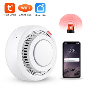 2 en 1 Version Wifi Fonction Smart Life Détecteur de fumée Capteur &  Détecteur de gaz de monoxyde de carbone Co Smo