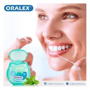 ORALEX خيط الأسنان وطب العظام أورالكس إحساس 50 م