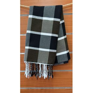 moroccan serviette en coton fait main multifonction fouta plage hamam deco 1m/2m