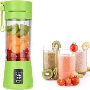 Mini Blender Portable, Mixeur Extracteur de Jus de Fruit Électrique, Presse-Agrume Rechargeable USB, Machine de Smoothie, Shaker de Protéine, Robot Gobelet Centrifugeuse Multifonction Cuisine, Presse Jus Légumes, Préparation Aliments Bébé