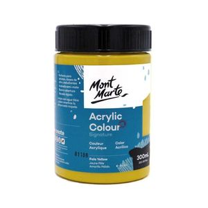 Mont Marte Peinture acrylique 300ML - Jaune Pale