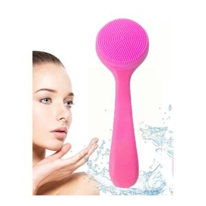 Brosse Nettoyante double Façe 100% en Silicone Visage, Corps et Cheveux -  CITYMALL