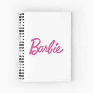 Barbie Logo Spiral Notebook - Bloc note