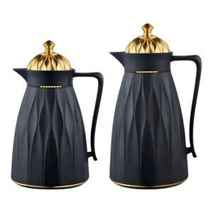 2 Thermos 1 litre + 0,7L - Parfait pour Café et Lait, Chaud ou Froid