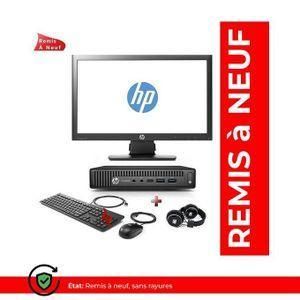 Hp Prodesk 600 g1 MD i5 4eme génération 8g HDD 500gb Écran 20 - Remis à neuf