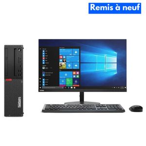 Lenovo ThinkCentre M710s + Ecran ThinkVision T23i-10 – Intel Pentium G4400 – 8Go RAM – 500Go HDD – Intel HD Graphics 530 (Remis à neuf)
