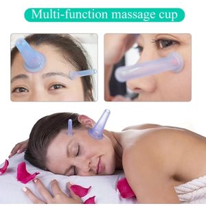 Ventouse Anti-cellulite 4 Ventouses Visage en silicone pour lifter