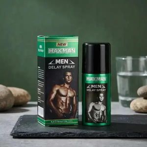 (MAX SPRAY MAN VERT) بخاخ تأخير القذف للرجال، تركيبة سريعة المفعول لأداء طويل الأمد، تأثير مزيل للحساسية لإحساسات محسنة.