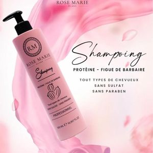 ROSE MARIE MILANO Shampoing Protéine, Figue de Barbarie - 500ml 