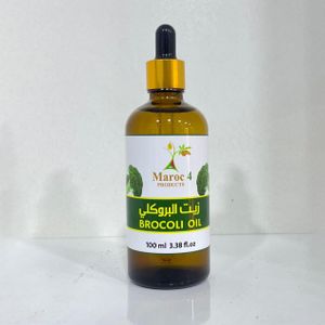 Maroc 4 Products Huile de brocoli pour cheveux et peau - 100 ml
