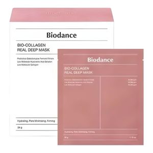BIODANCE Masque Visage Bio-Collagen Réel - Hydratant, Rétrécit les Pores, Raffermissant - Soin du Visage - 34g