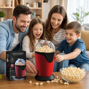 Machine à Popcorn Électrique Sans Huile – Facile &  Rapide (3 Minutes)