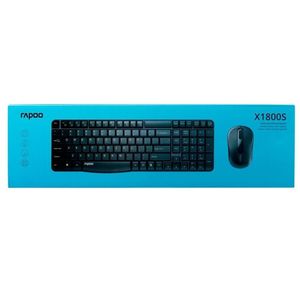Rapoo Ensemble Clavier et Souris Sans Fil X1800S - AZERTY HAUTE GAMME