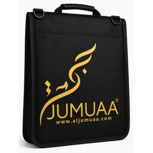 Jumuaa Tapis de prière avec housse de transport - noire 