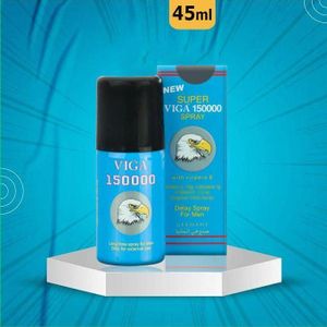 SUPER VlGA 150000 رشاش نسخة محسّنة مقاومة عالية للرجال، تأخير القذف 45 مل، استعادة الطاقة الجنسية، الرغبة، والشهوة.