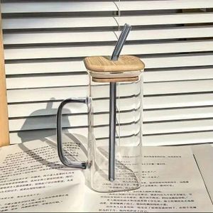 tasse Avec couvercle et paille – Verres réutilisables pour café glacé, jus, soda, boissons, couleur noir.