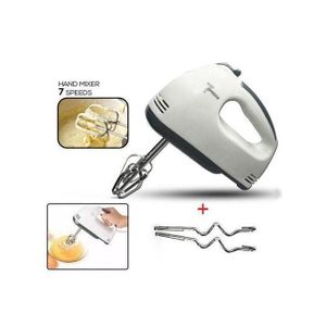 Batteur électrique à main 7 vitesses – Léger et pratique pour un usage quotidien