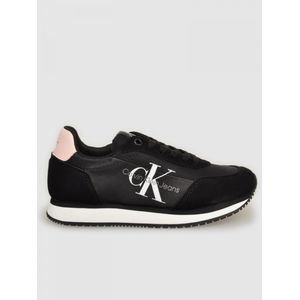 FINEBLUE Baskets Noir Pour Femme Cupsole Flatform