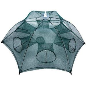 Piège à poissons pliable pour pêche en rivière, lac ou étang