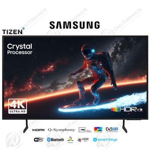 Samsung Téléviseur 65" 4K UHD Série 7 – Processeur Crystal, HDR, Récepteur Intégré, Motion Xcelerator