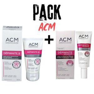 ACM Depiwhite Advanced Ensemble CRÈME INTENSIVE ANTI-TACHES 40ml+DEPIWHITE.S SOIN PHOTO-PROTECTEUR ECLAIRCISSANT SPF50 50ml