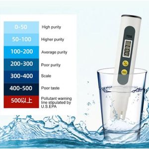 USTENSILES DE MESURE Testeur de qualité de l'eau portable d