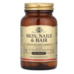 Solgar Nails & Hair Treatment  USA -Peau, Ongles & Cheveux- 60 Caps