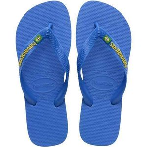 Havaianas Sandale Brasil Logo Neon Star Blue/Star Blue