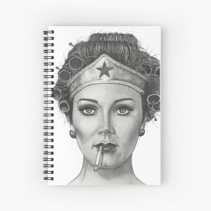 Super Woman Spiral Notebook Bloc note