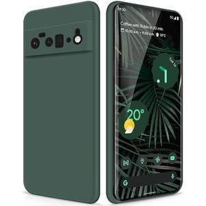 Case Pochette Souple Liquid Silicone liquid pour Google Pixel 6 pro - vert